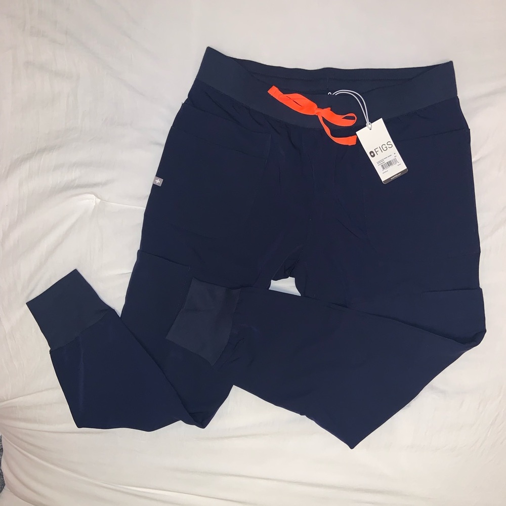 Figs Nepal Navy medium-petite joggers scrub pants